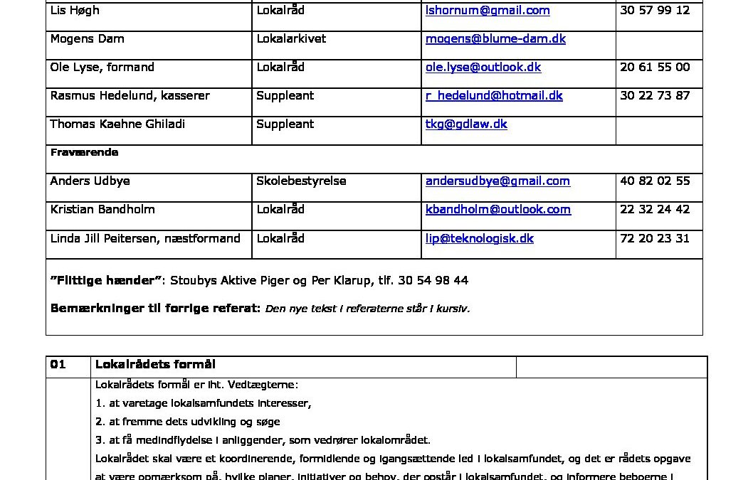 2018-Bestyrelsesmøde-7.-august-report