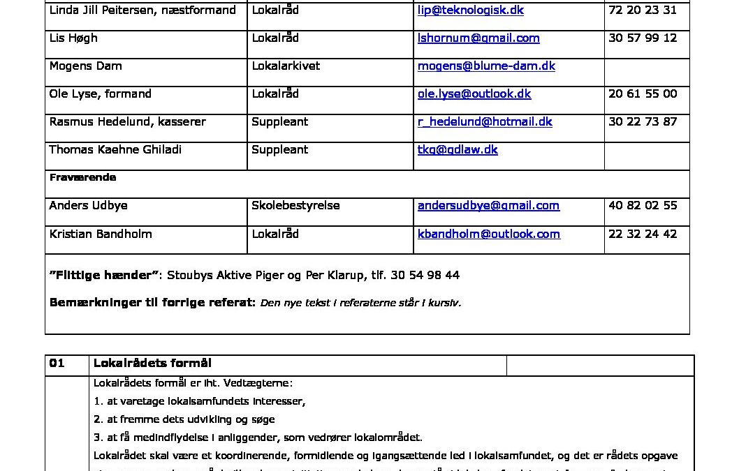 2019-Bestyrelsesmøde-22.-januar-report